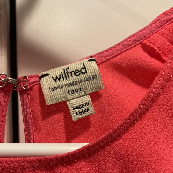 Wilfred bright pink tank top size four - Picture 4 of 9